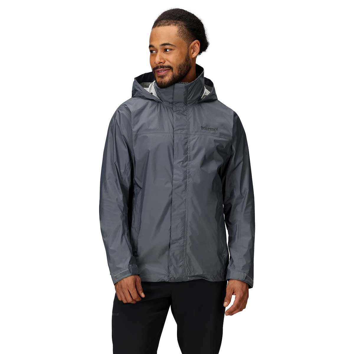 PreCip Eco Jacket Men's in Steel Onyx